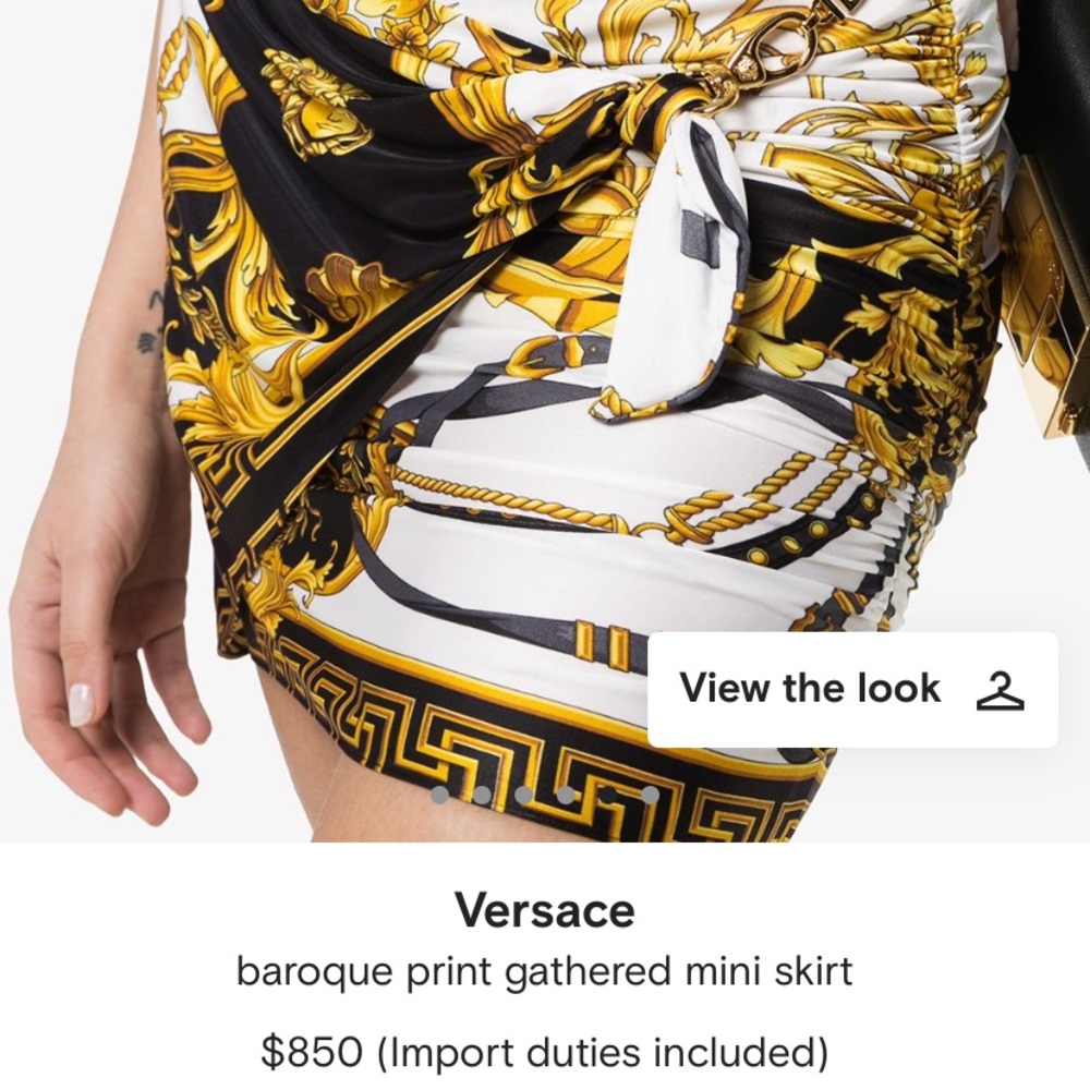Versace Gonne Jersey skirt - Picture 5 of 5